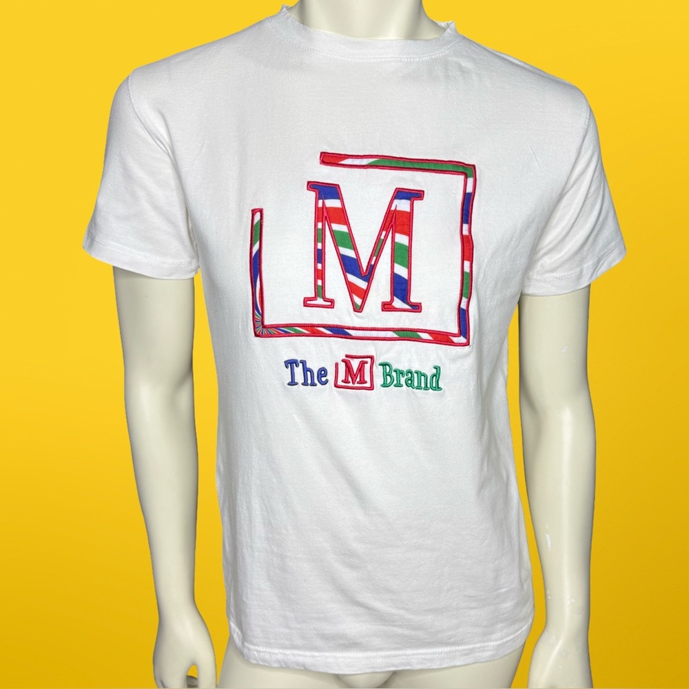 Maison de Bouchard The M Brand White T-Shirt